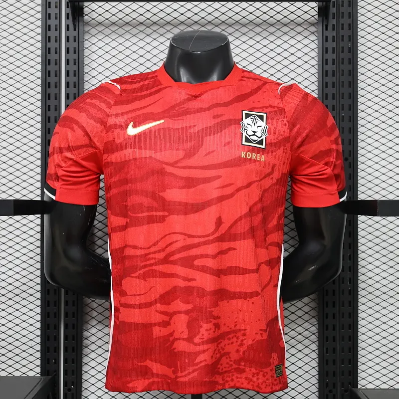 2026 Oyuncu versiyonu Güney Kore İç saha Futbol forması 1:1 Tayland kalitesi