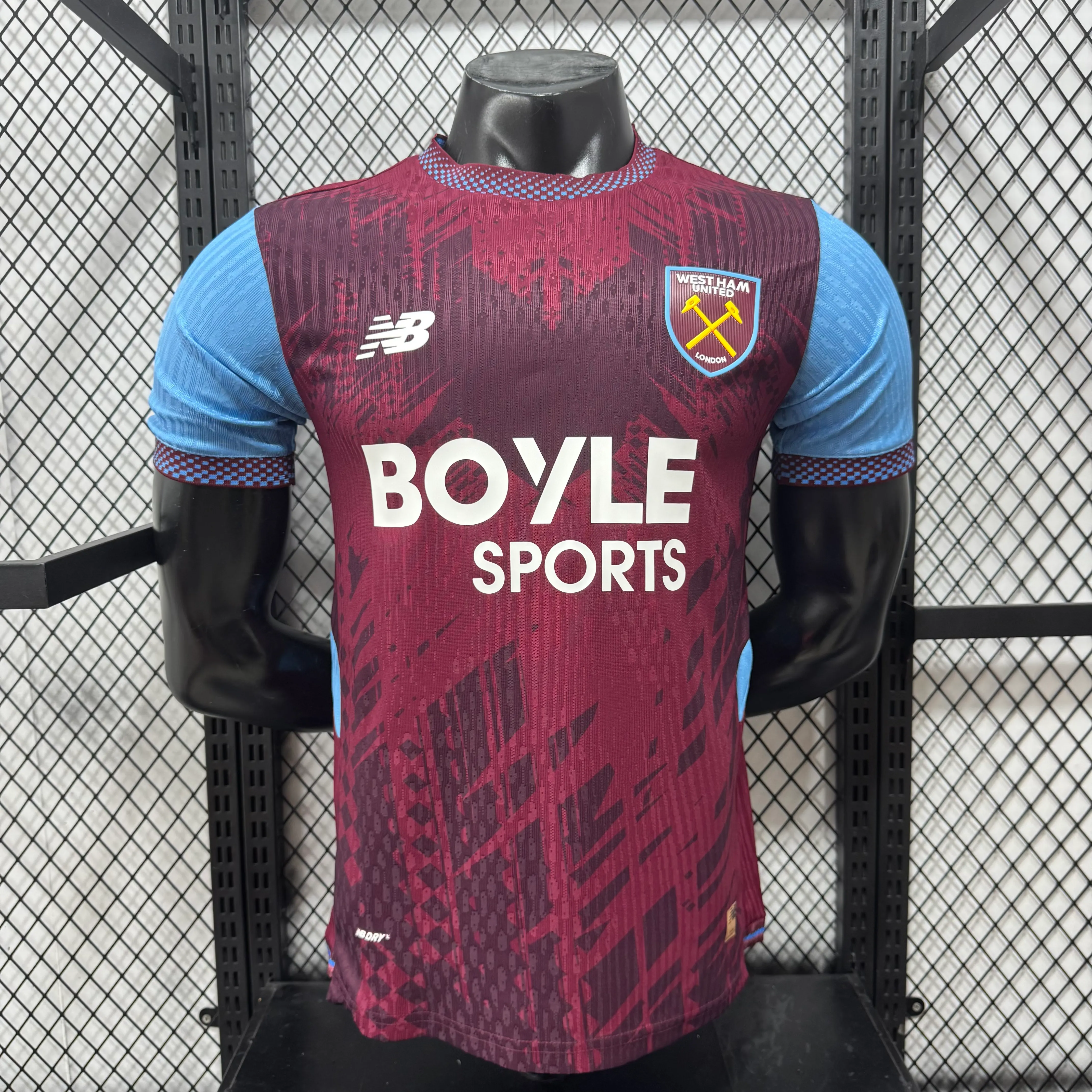 2026-2027 Player Version West Ham United Home Football Jersey 1:1 Thai quality