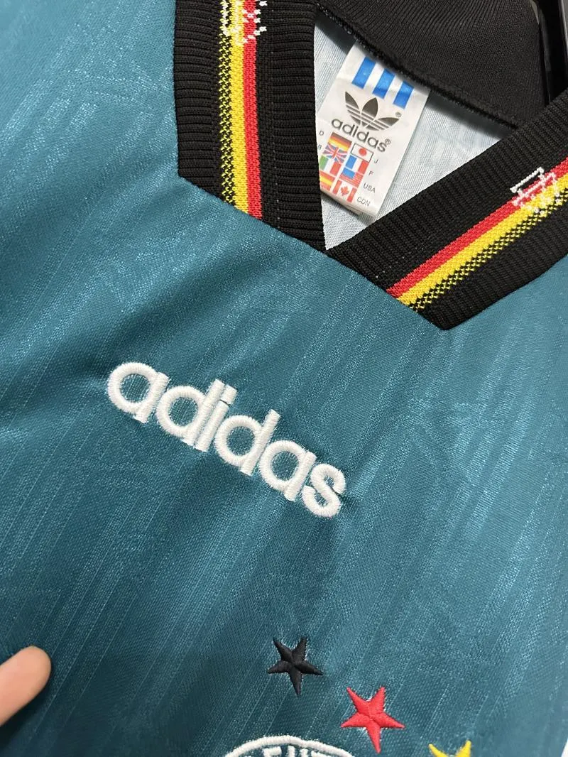1996 Retro Soccer Jersey Germany Away - Image 4