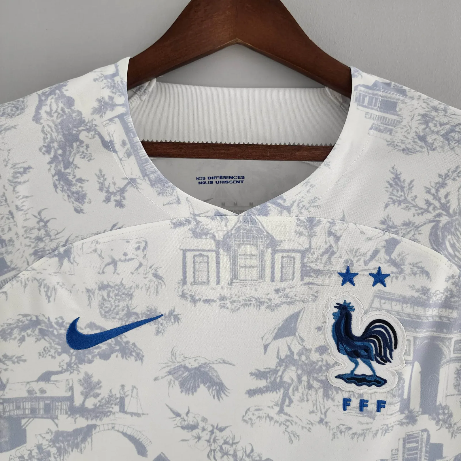 2022 FIFA World Cup France Away Football Shirt White - Image 4