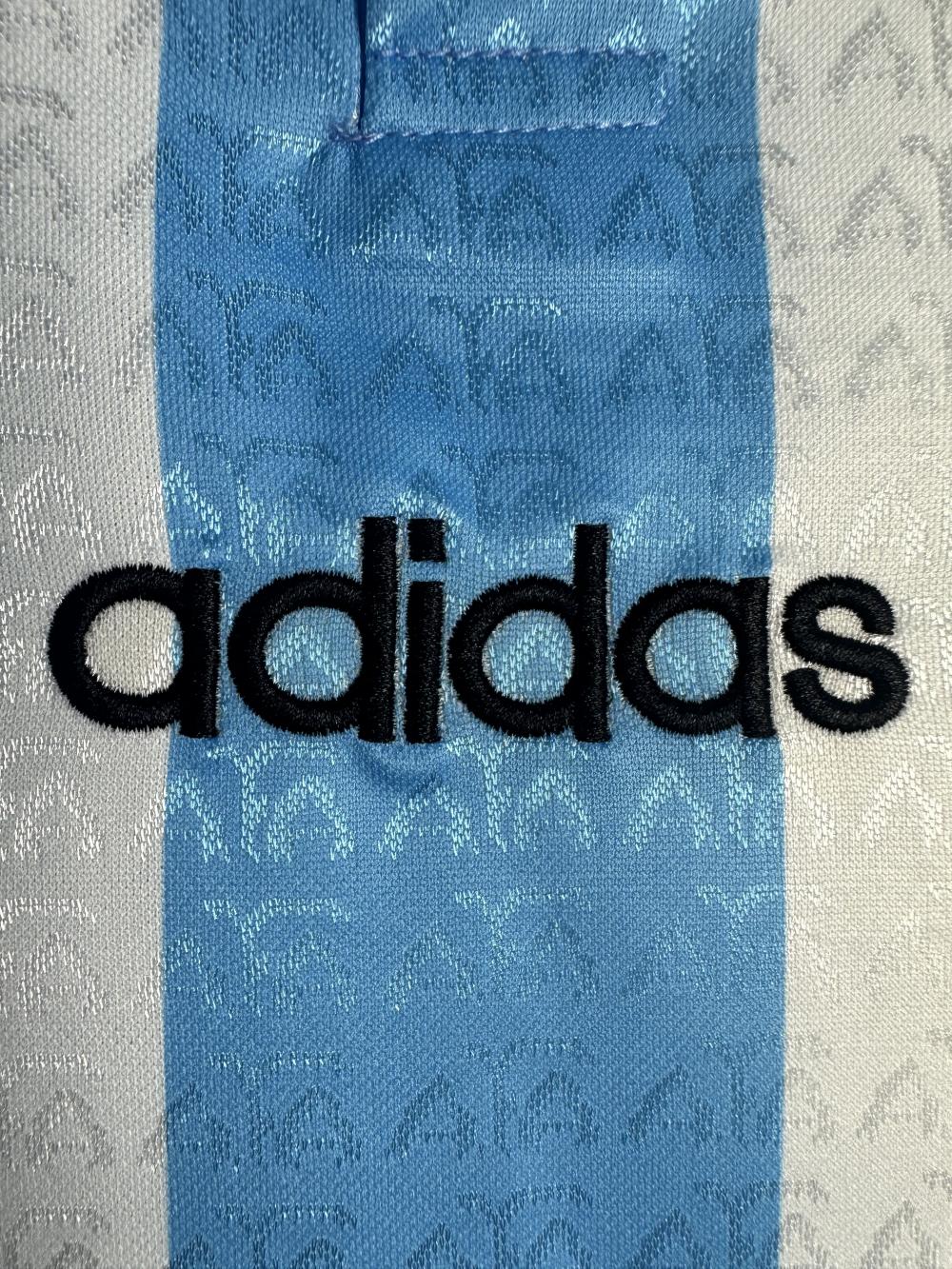 1994 Retro Argentinië Nationaal elftal Thuis Shirt 1:1 Thaise kwaliteit - Afbeelding 4