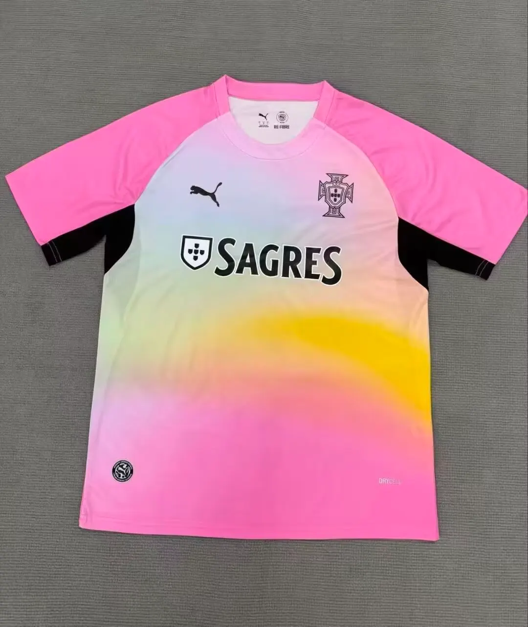 2026 Portugal Training Suit Pink Football Shirt 1:1 Thai Quality