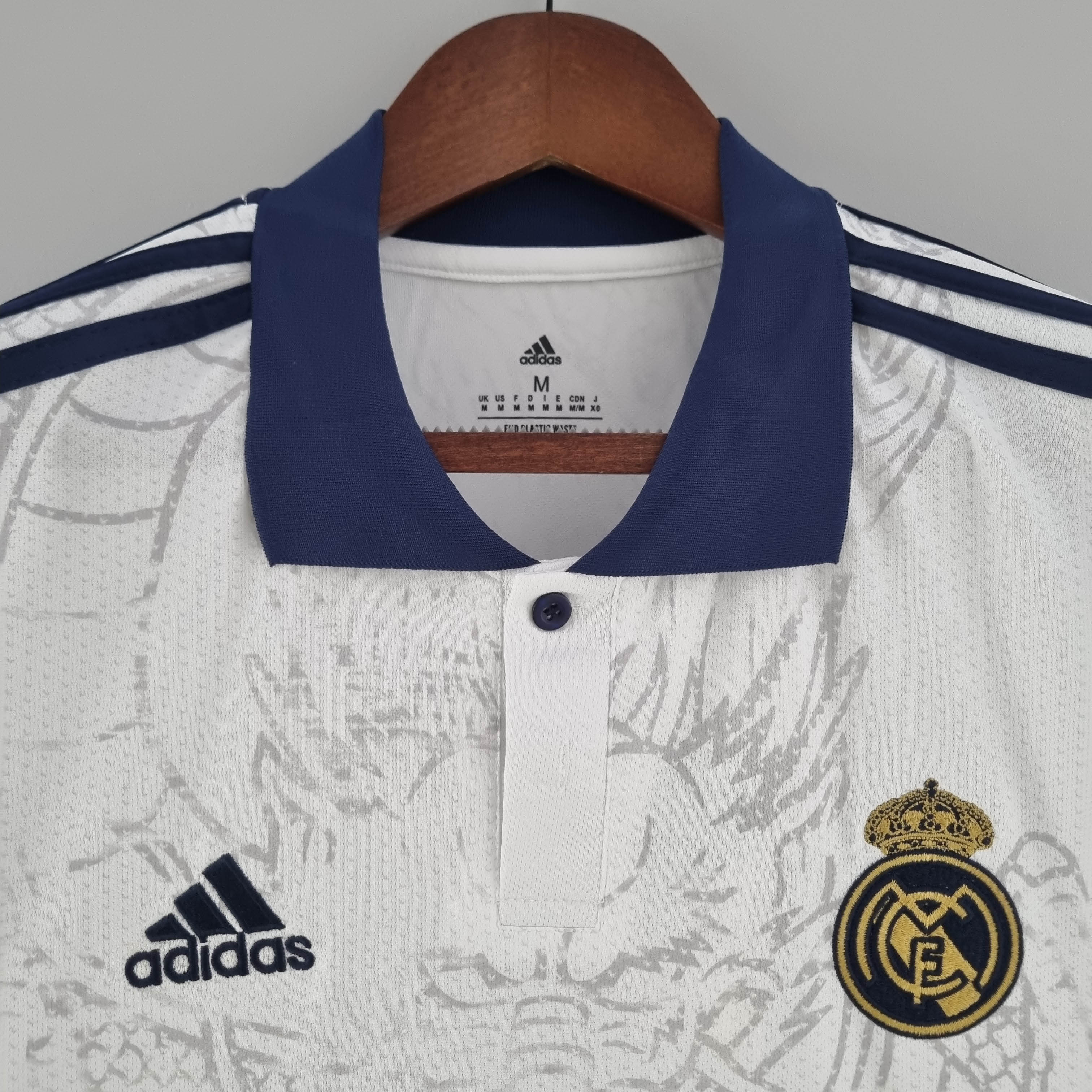 2022/2023 Real Madrid Chinese Dragon Maglia da calcio Bianco - immagine 3