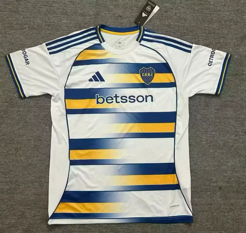 2026/2027 Boca Juniors Terceira Fora Camisa de futebol Qualidade tailandesa 1:1