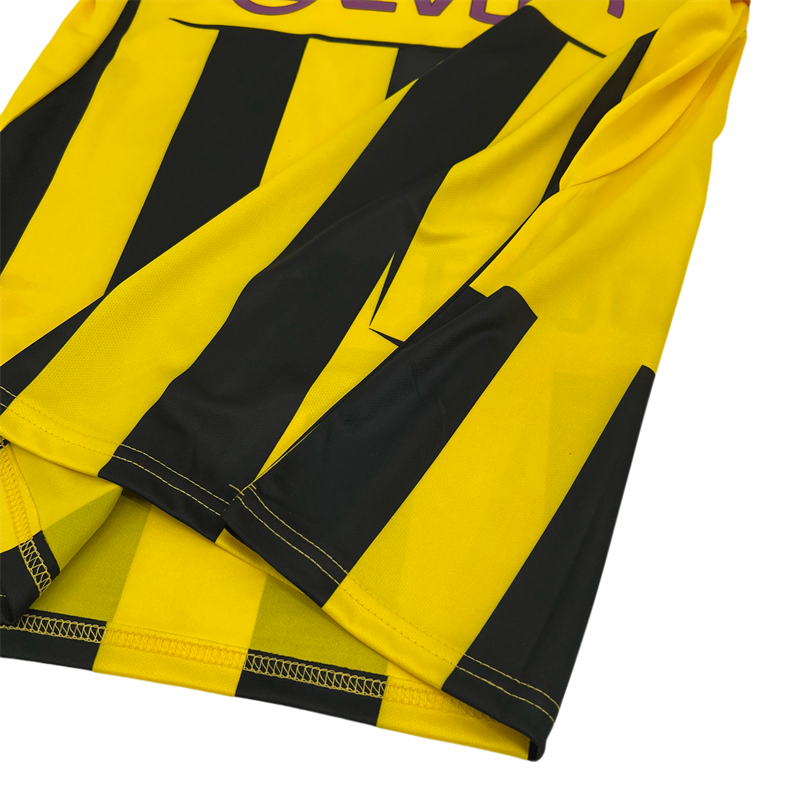2012/2013 Retro Dortmund Home Football Shirt - Image 8