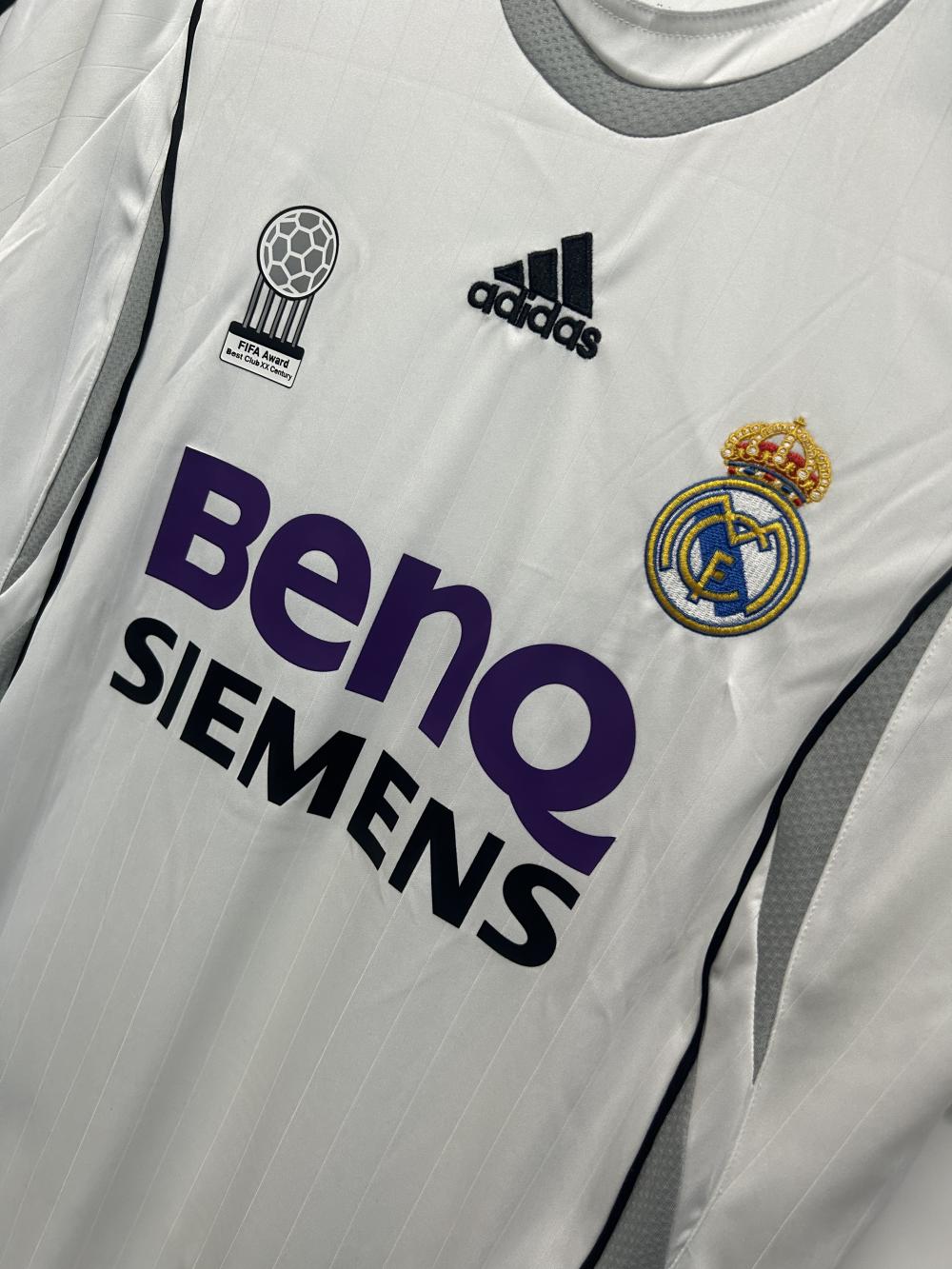 2006/2007 Retro Real Madrid Home Football Jersey 1:1 Thai Quality - Image 5