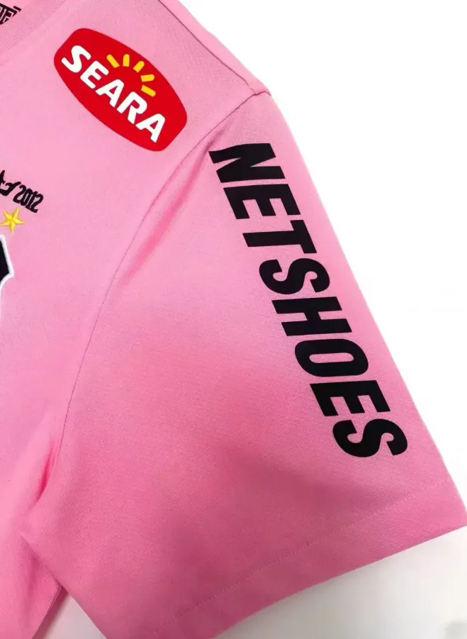 2012 Retro Santos Roze Voetbalshirt 1:1 Thaise kwaliteit - Afbeelding 7