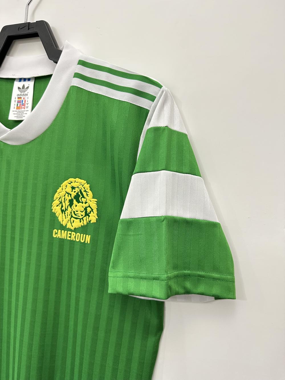 1990 Retro Cameroon Home Football Shirt 1:1 Thai Quality - Image 5