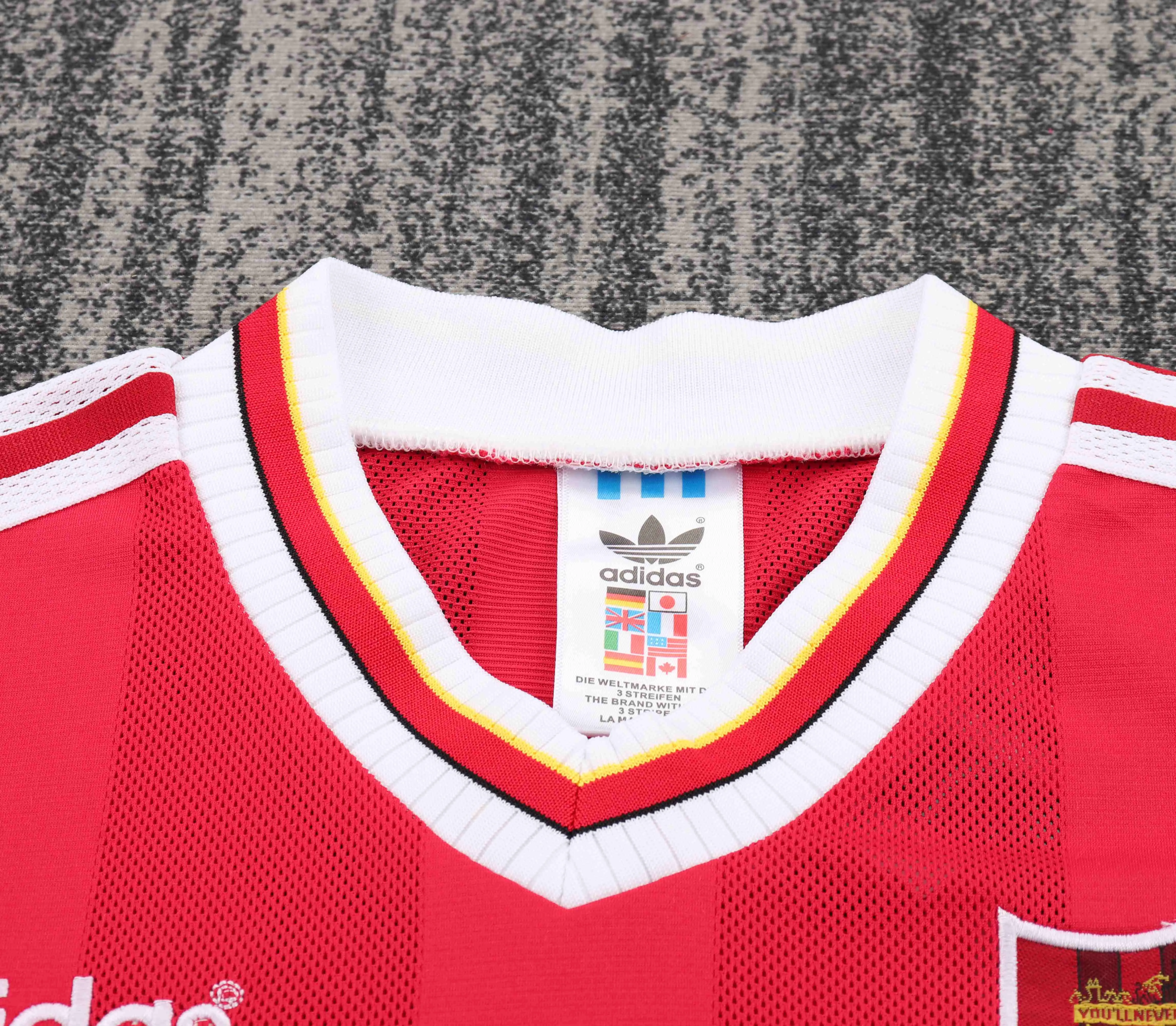1995-1996 Retro Liverpool Home Football Jersey 1:1 Thai Quality Kids Size - Image 3