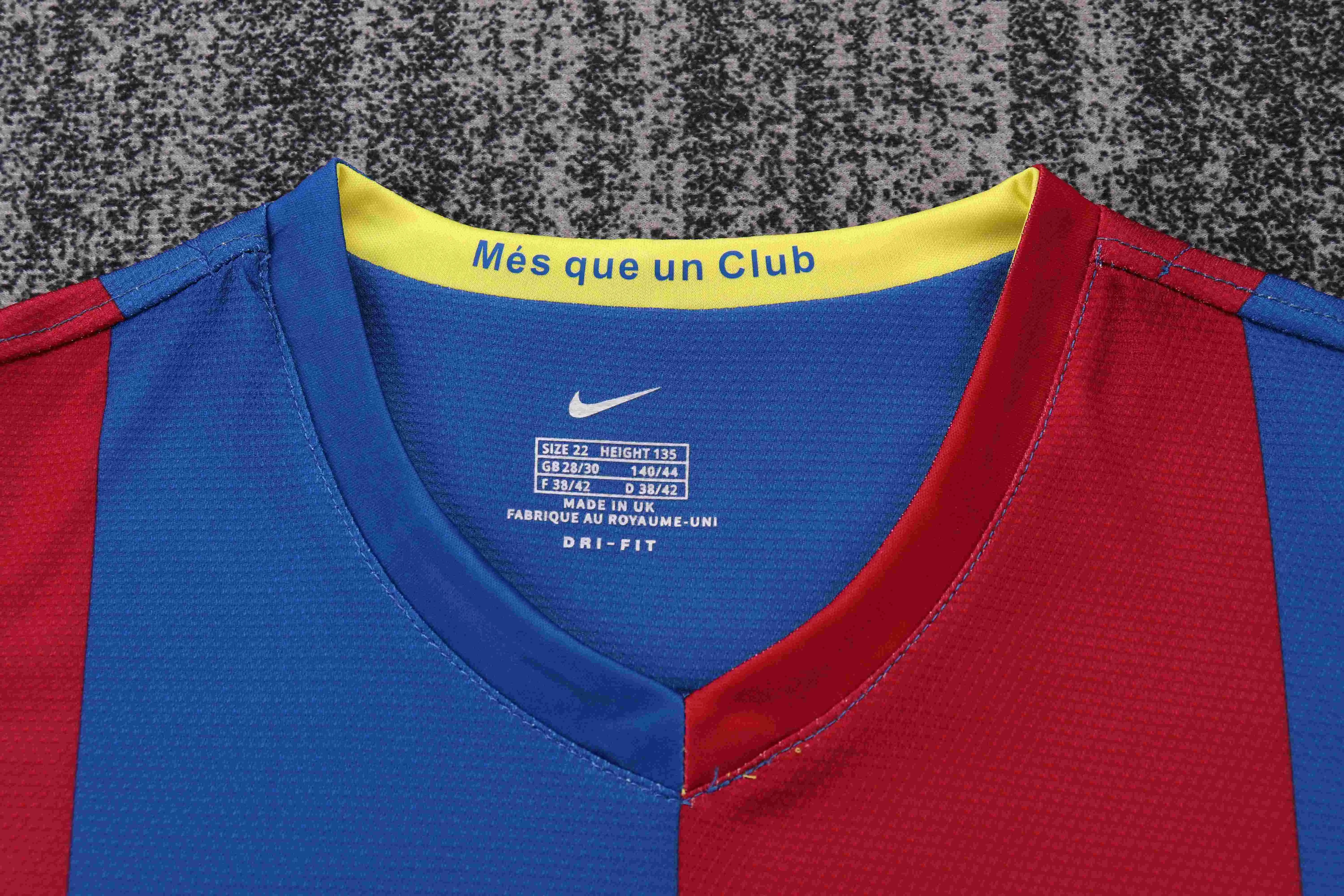 2006-2007 Retro Barcelona Home Football Shirt 1:1 Thai Quality Kids Size - Image 3
