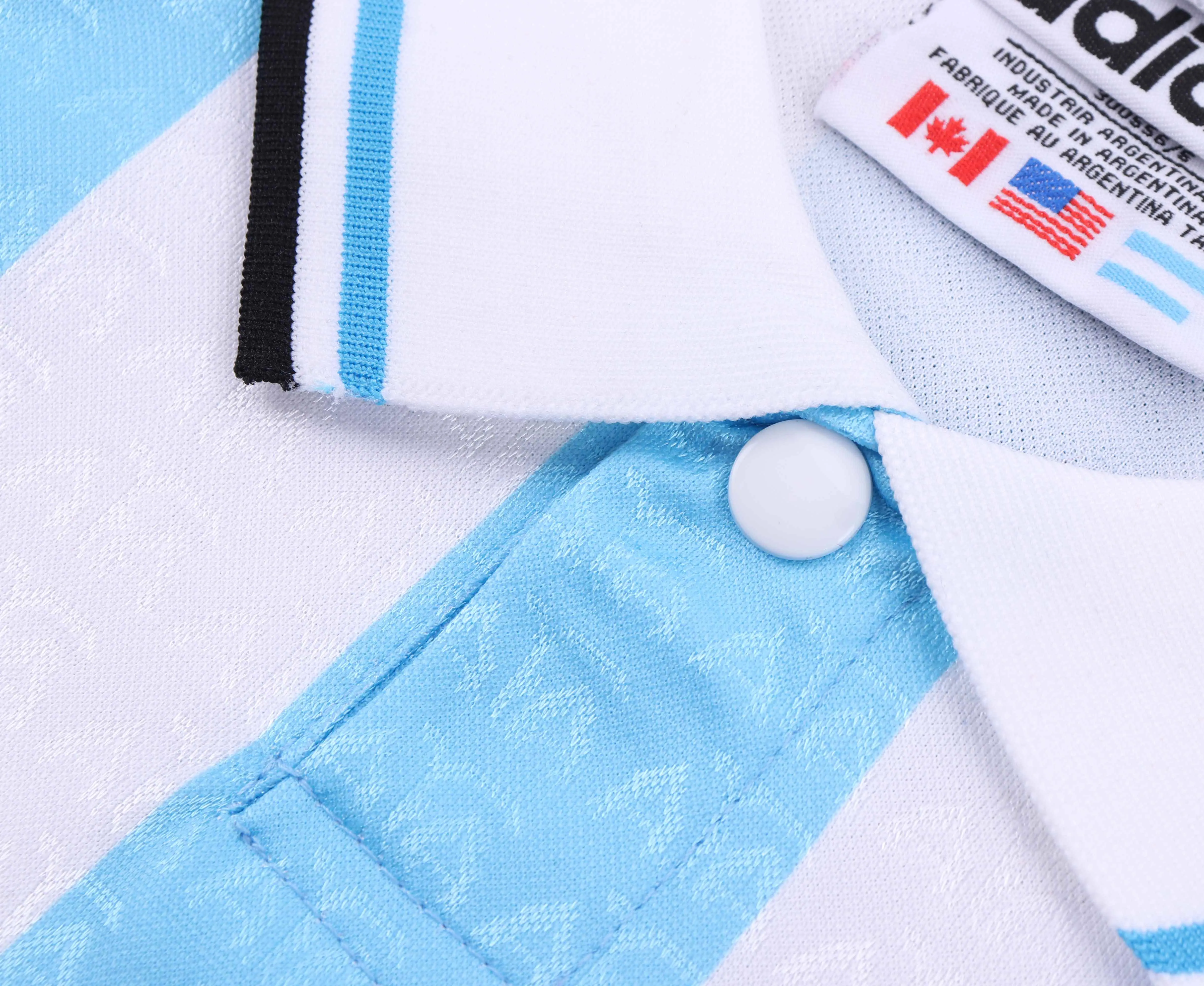1996-1997 Retro Argentinien Nationalmannschaft Heim Trikot 1:1 Thai-Qualität Kindergröße – Bild 5