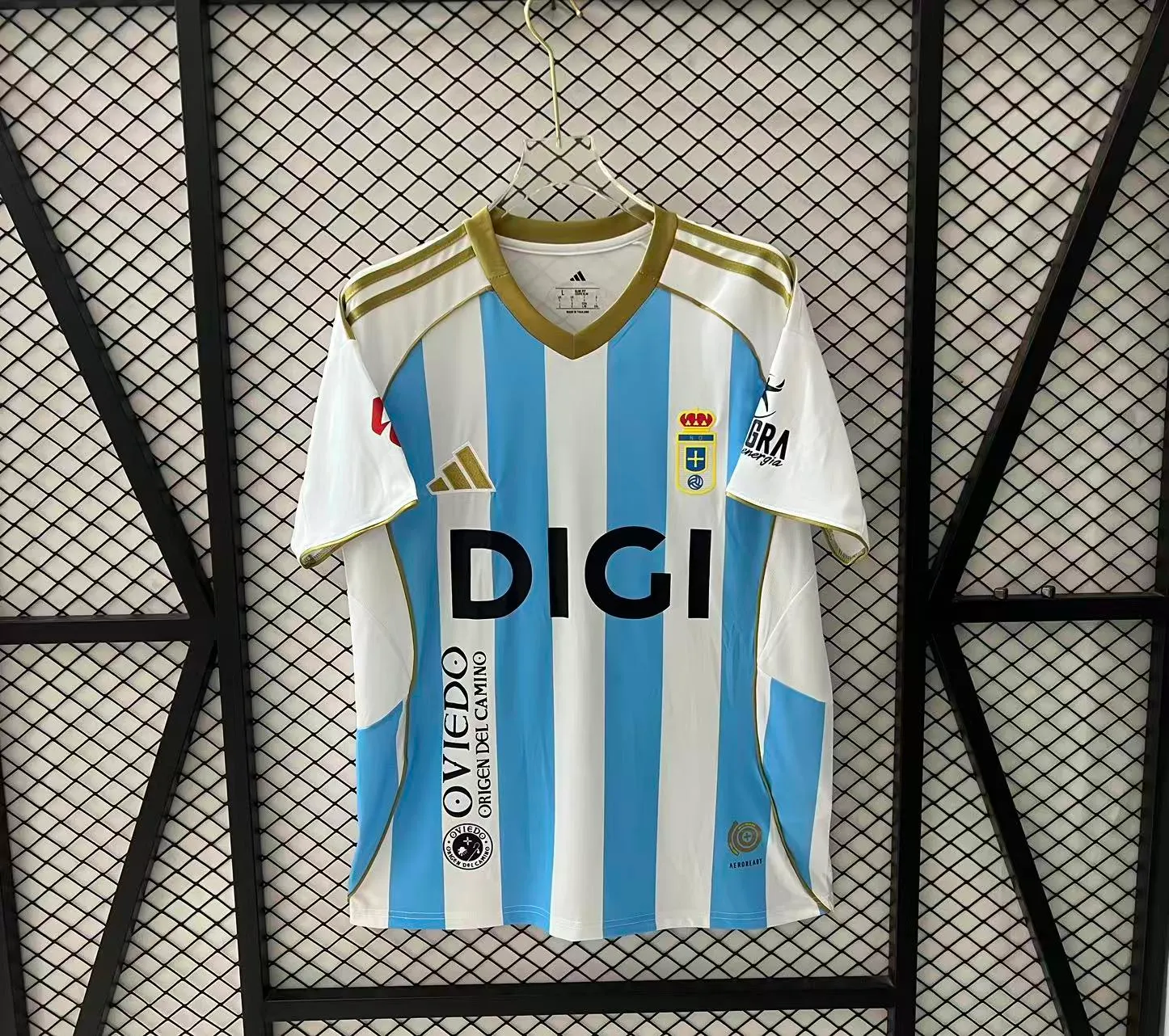 2025/2026 Real Oviedo Czwarta Wyjazdowa Koszulka piłkarska Jakość tajska 1:1