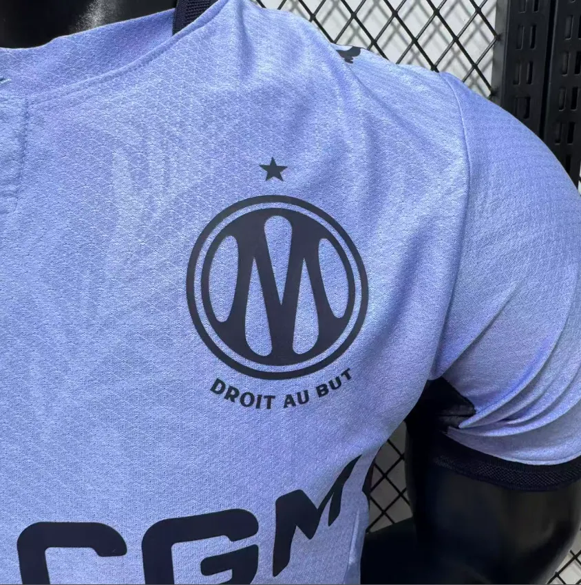 2026/2027 Spielerversion Olympique de Marseille Drittes Auswärts Fußballtrikot 1:1 Thai-Qualität – Bild 5