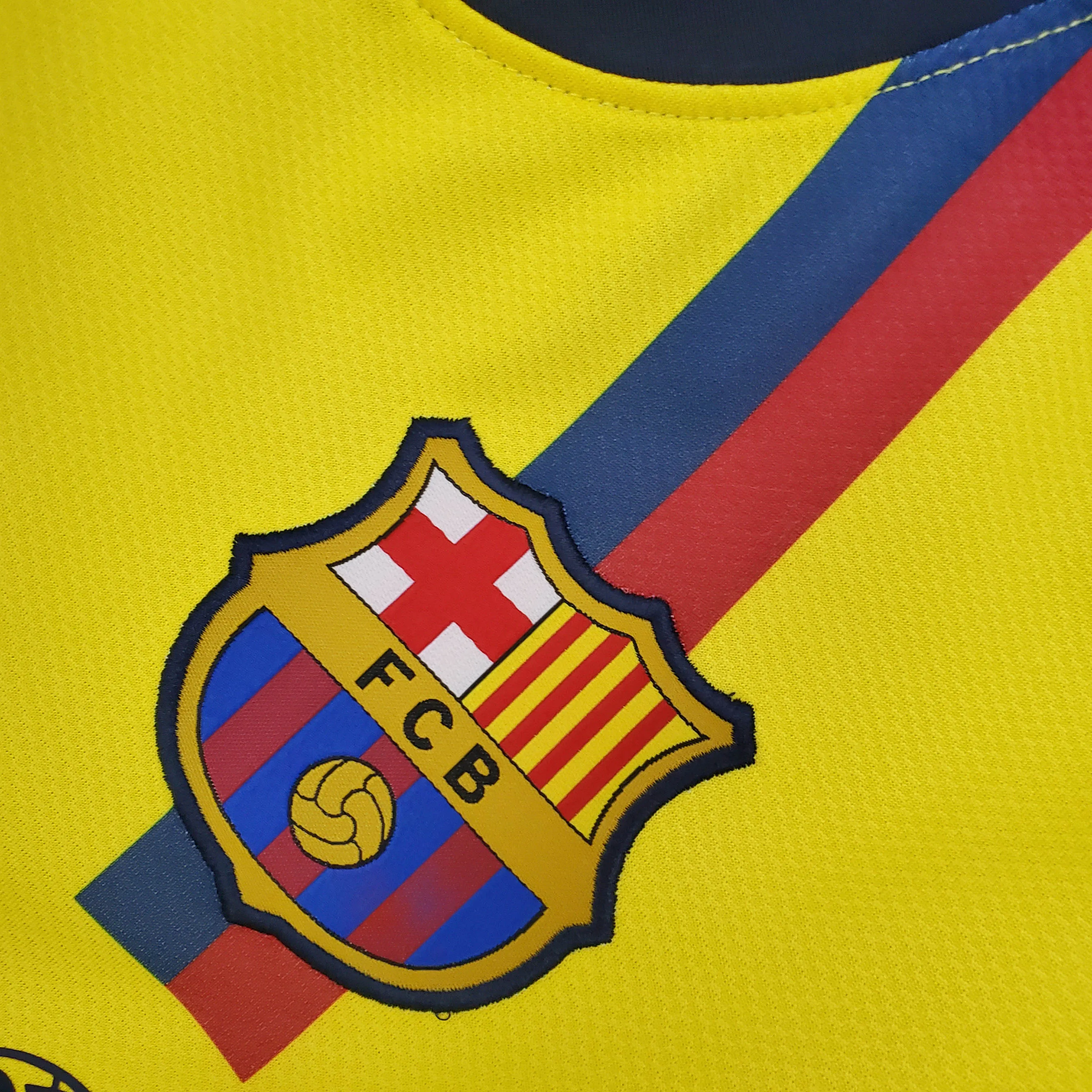 2008/2009 Retro Barcelona Visitante Camiseta de fútbol Calidad tailandesa 1:1 - Imagen 5