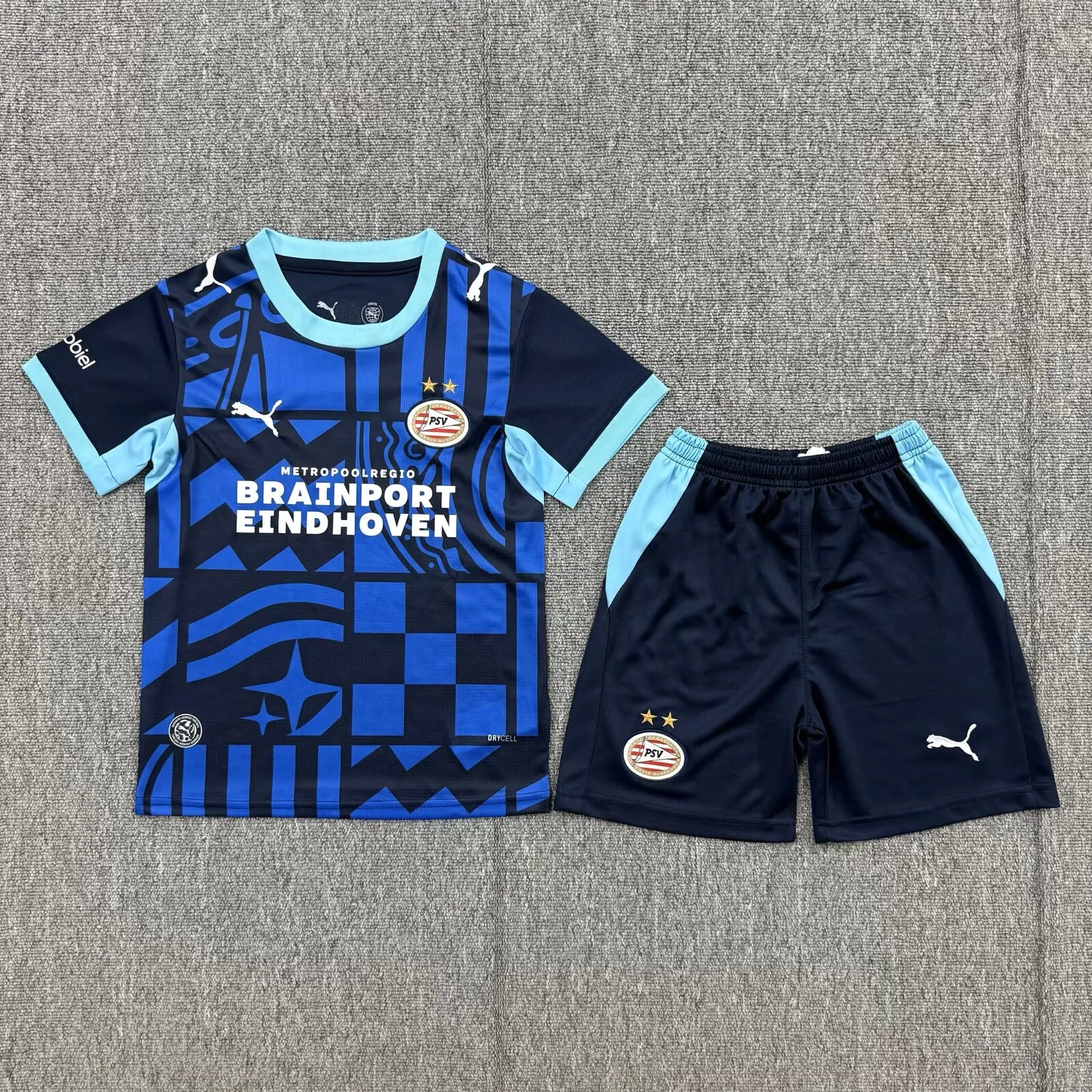 2026-2027 Eindhoven Drittes Auswärts Fußballtrikot 1:1 Thai-Qualität Kindergröße