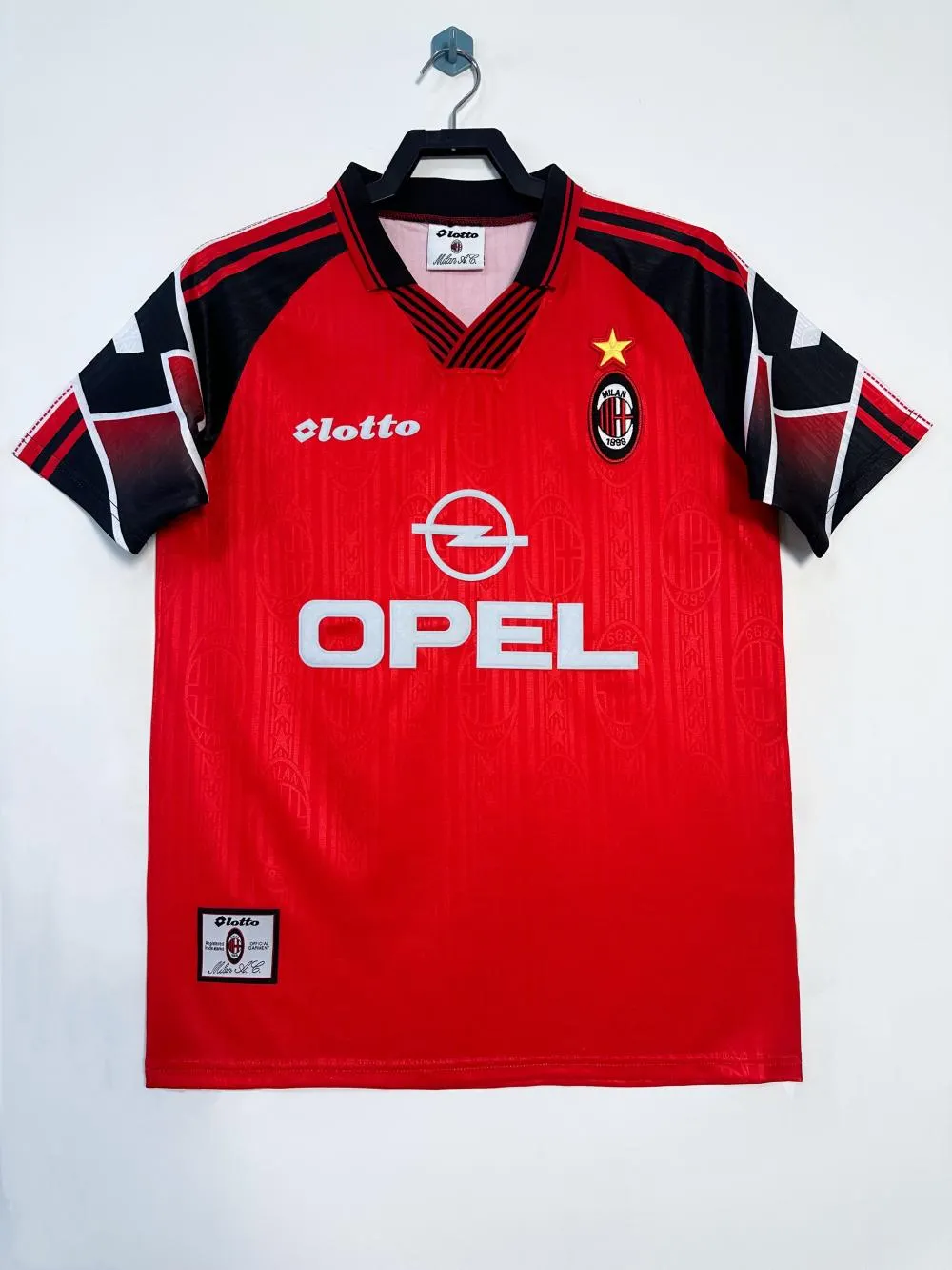 1997/1998 Retro AC Milan Edizione speciale Maglia da calcio Qualità thai 1:1