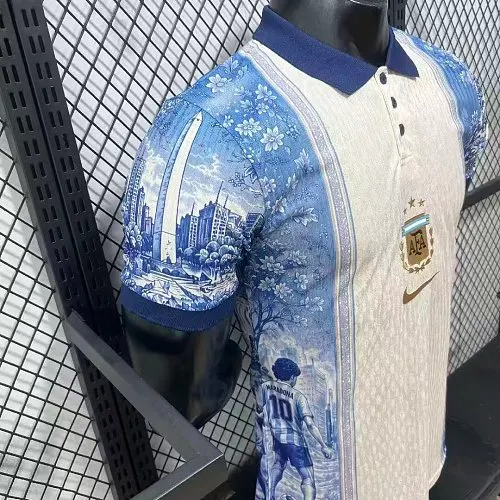 2026 Oyuncu versiyonu Arjantin Özel sürüm 16 Futbol forması 1:1 Tayland kalitesi - Görsel 5