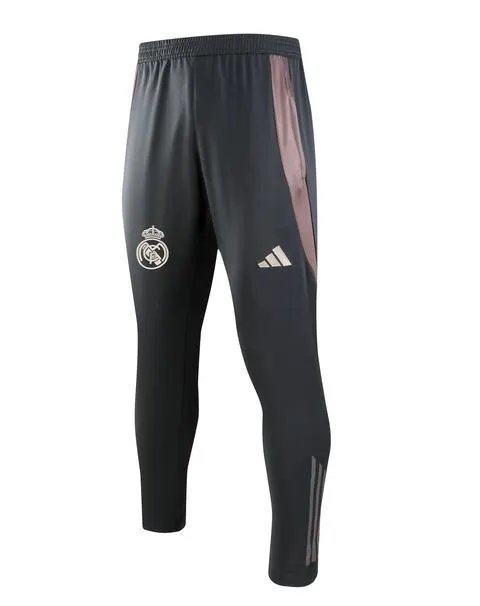 2024/2025 Real Madrid Royal Ciemny Szary Dres treningowy na półzamek Koszulka piłkarska Jakość tajska 1:1 Zestaw - obrazek 6
