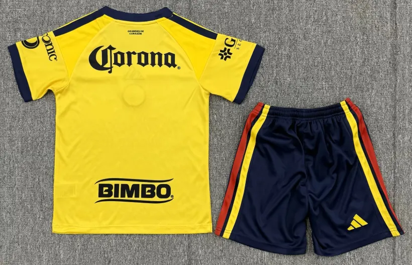 2026/2027 Club América Casa Camisa de futebol Qualidade tailandesa 1:1 Tamanho infantil - Image 2