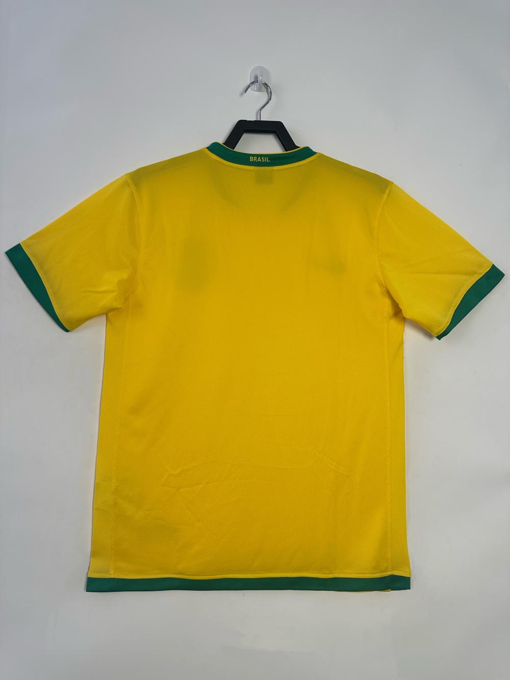 2006 Retro Brazil Home Soccer Jersey 1:1 Thai Quality - Image 3