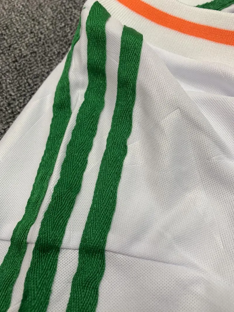 1990 Retro Ierland Derde Thuis Voetbalshirt 1:1 Thaise kwaliteit - Afbeelding 4