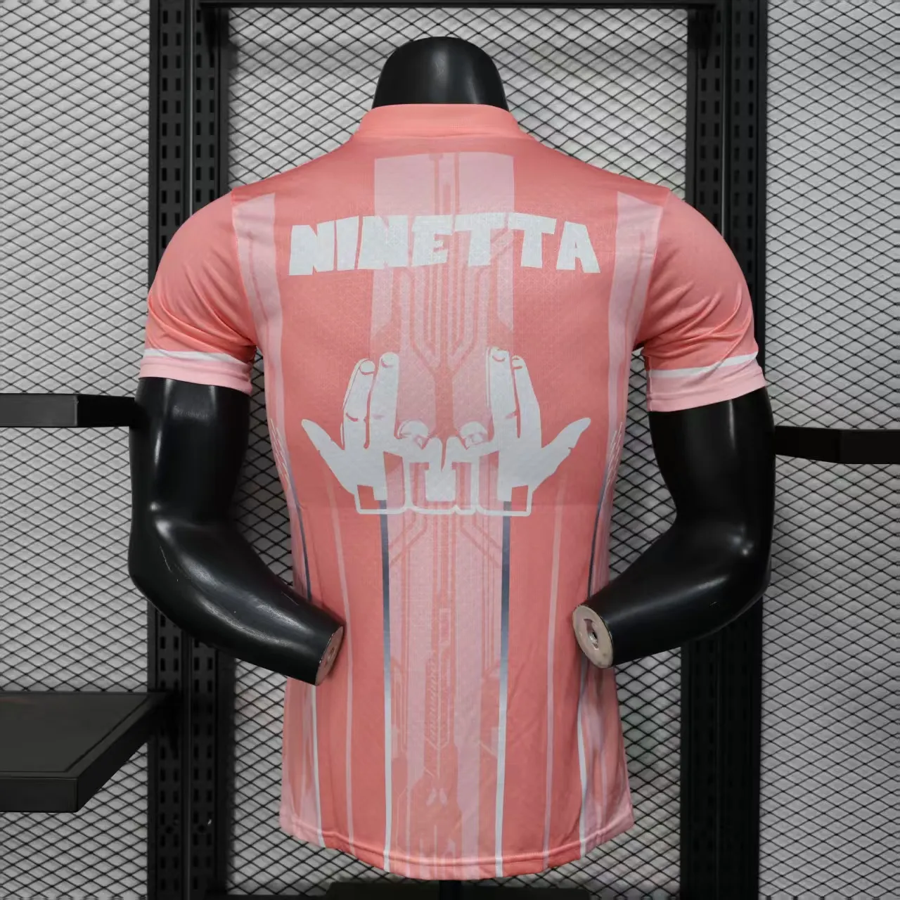 2025/2026 Oyuncu versiyonu Olympique de Marseille Özel sürüm Pembe Futbol forması 1:1 Tayland kalitesi - Görsel 2