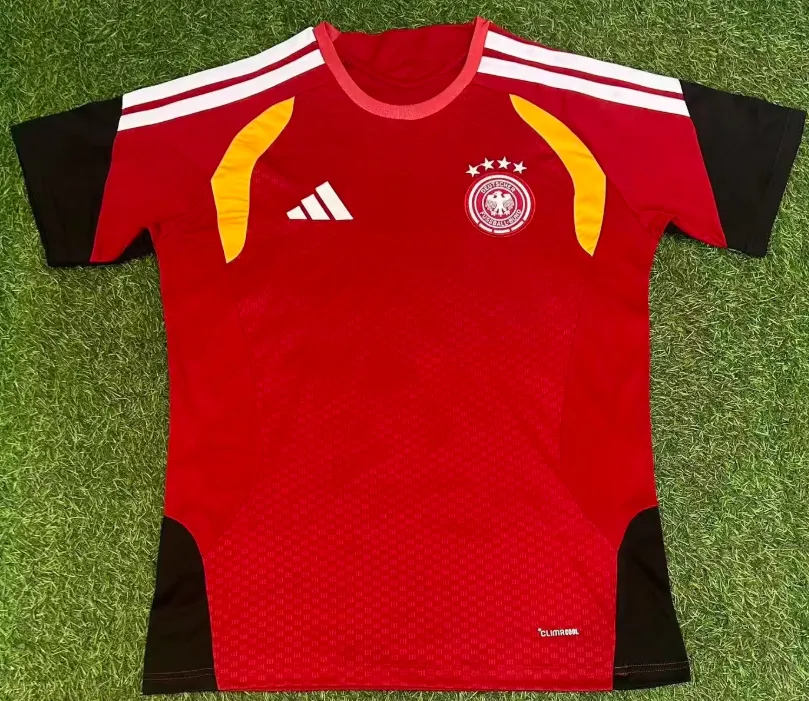 2026-2027 Germany Training Suit Red Football Jersey 1:1 Thai Quality
