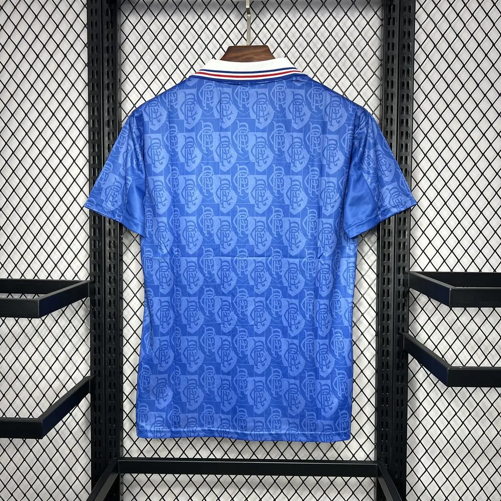1996/1997 Retro Rangers Casa Maglia da calcio Qualità thai 1:1 - immagine 2