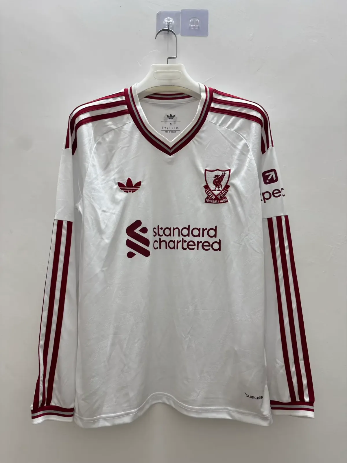 2026-2027 Manica lunga Liverpool Trasferta Maglia da calcio Qualità thai 1:1