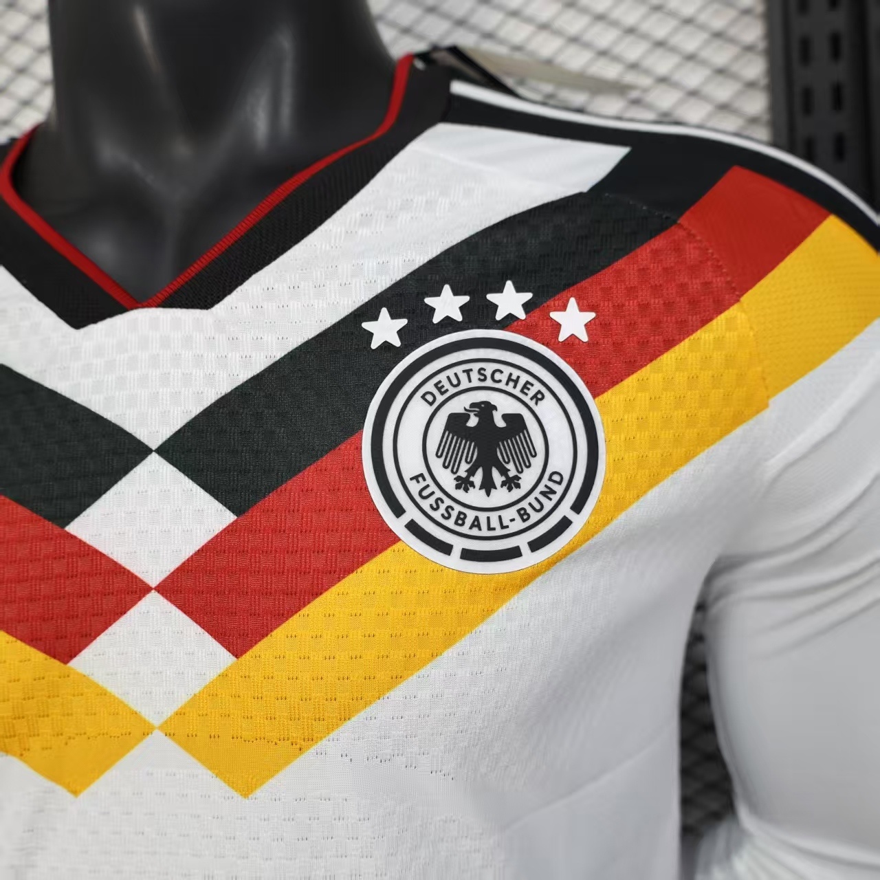 2026-2027 Manica lunga Versione giocatore Germania Casa Maglia da calcio Qualità thai 1:1 - immagine 5