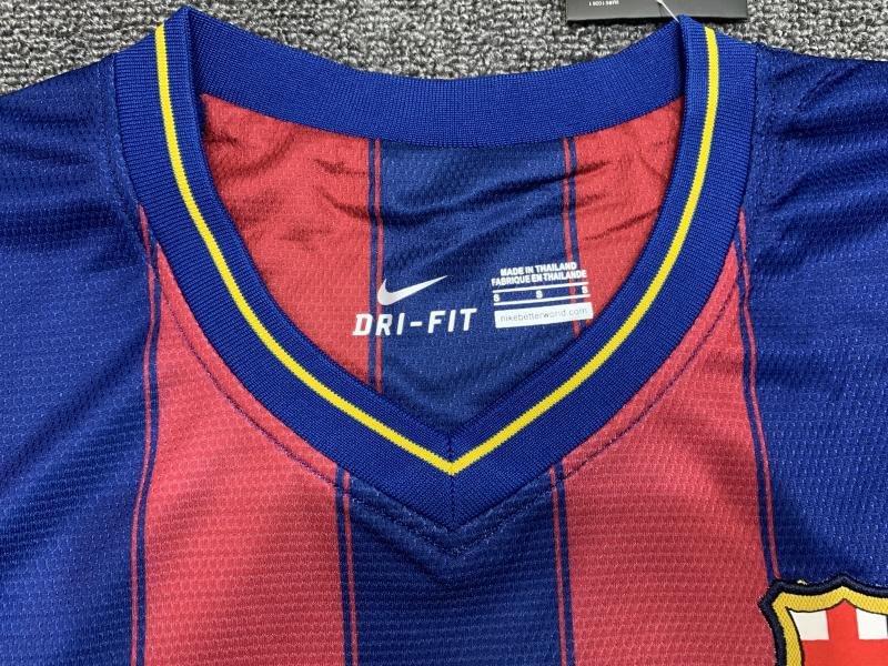 2009/2010 Ретро Barcelona Домашняя Футбольная футболка Тайское качество 1:1 — изображение 4