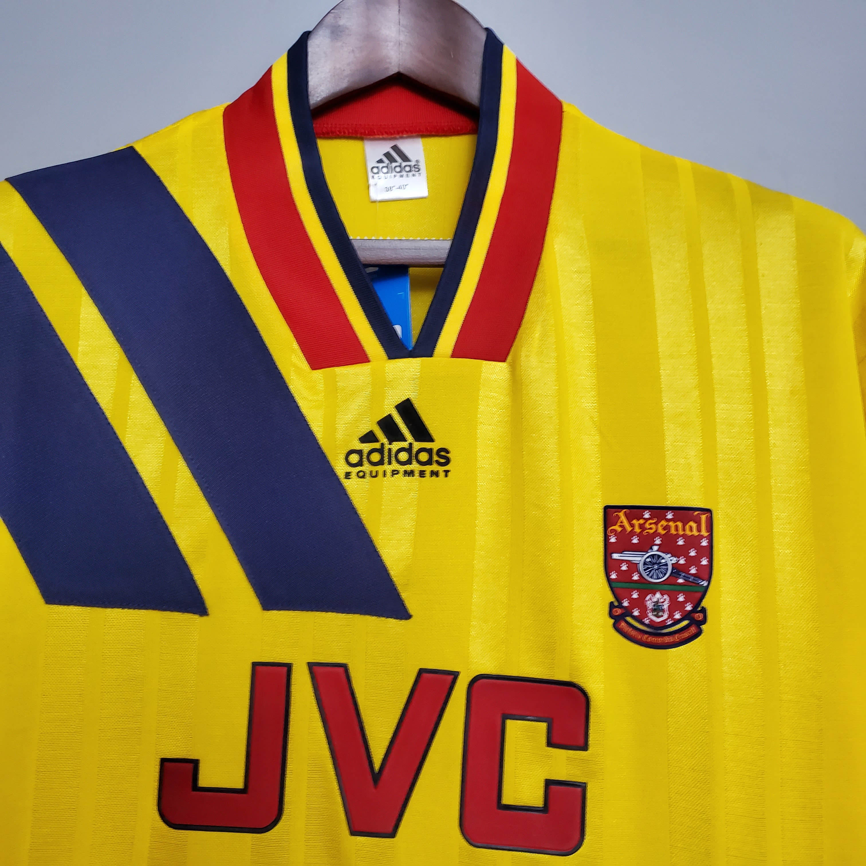 1993/1994 Retro Arsenal Uit Voetbalshirt 1:1 Thaise kwaliteit - Afbeelding 3