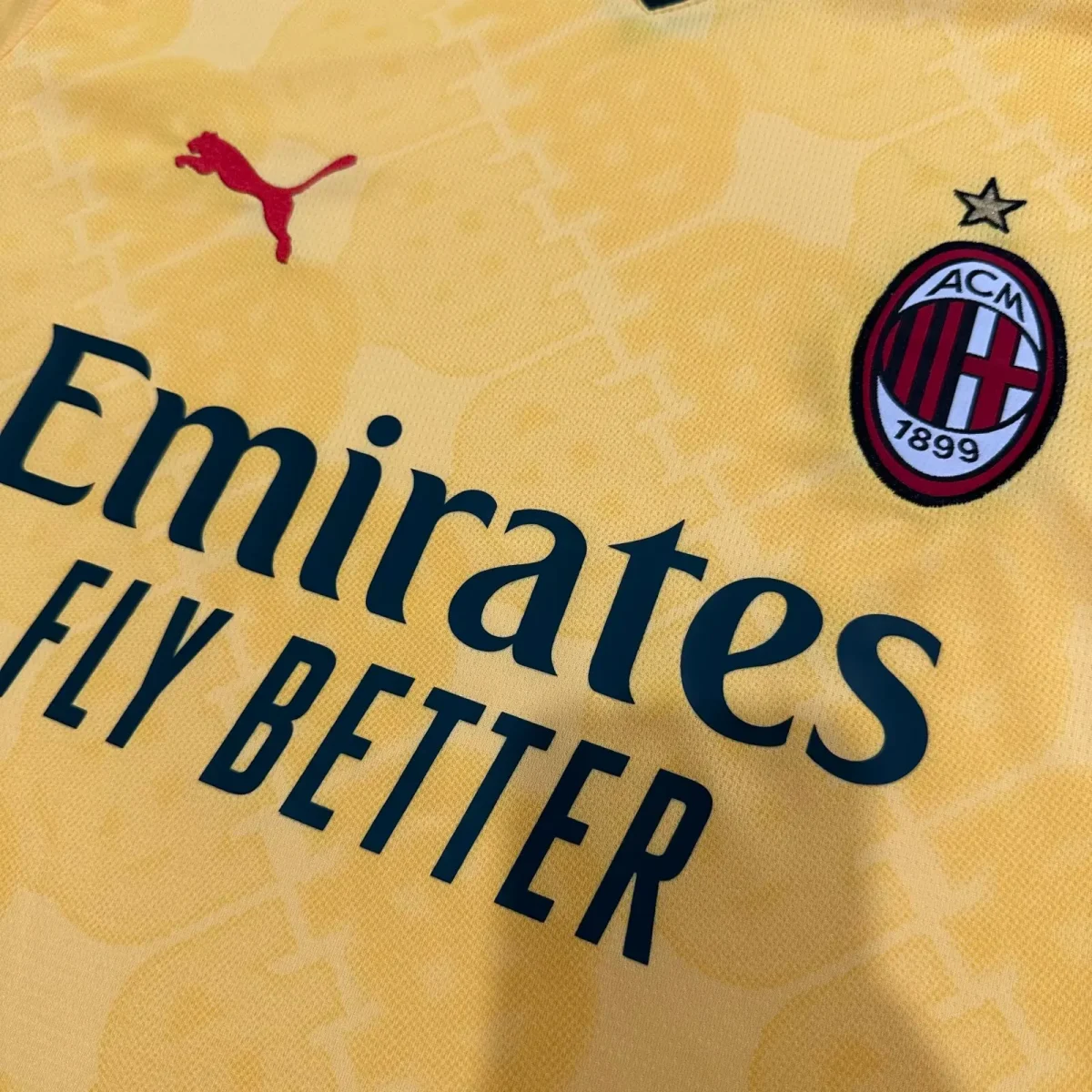 2025/2026 AC Milan Seconda Trasferta Giallo Maglia da calcio Qualità thai 1:1 - immagine 4
