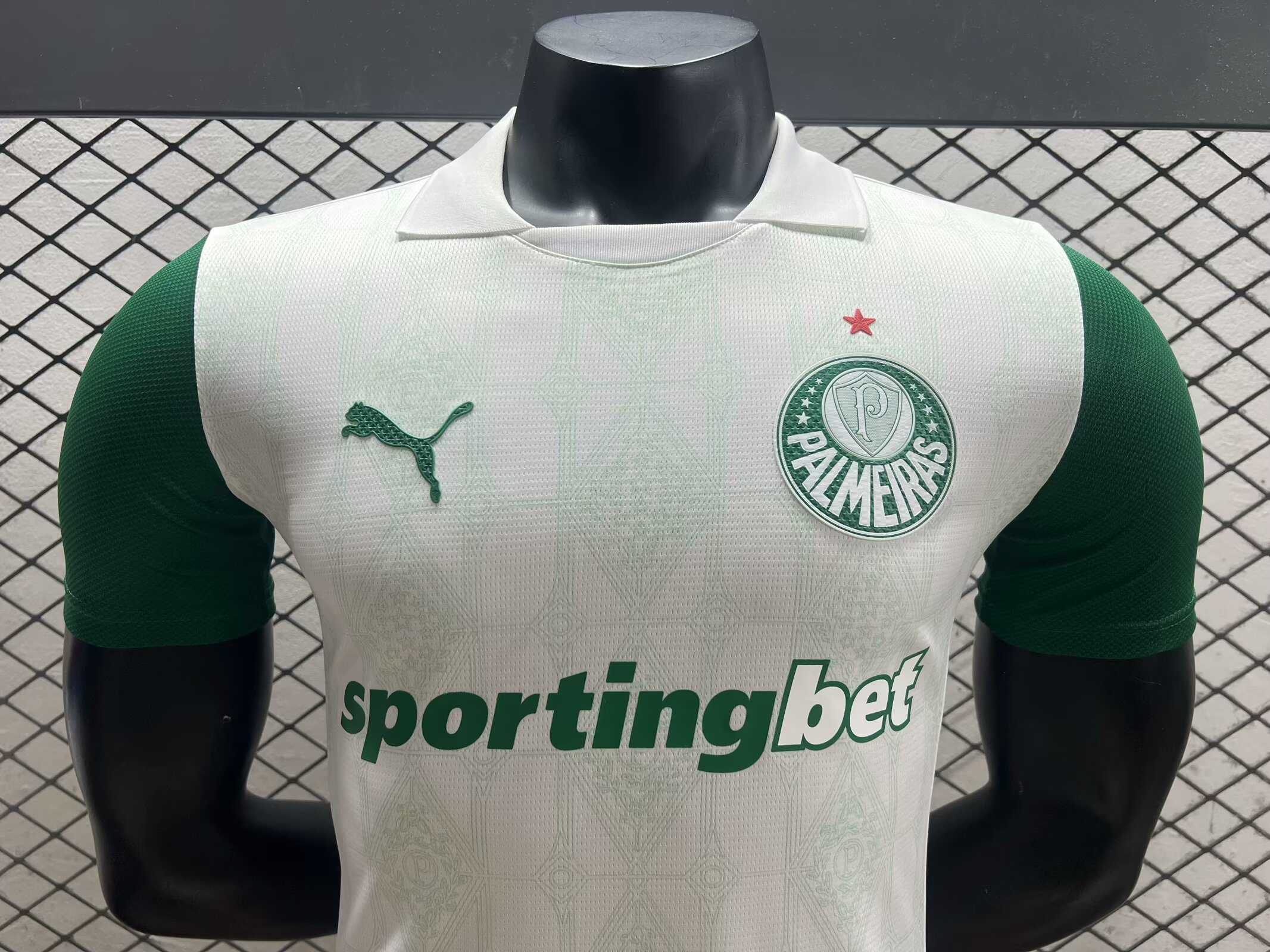 2025/2026 Version joueur Palmeiras Extérieur Maillot de football Qualité thaï 1:1 – Image 3