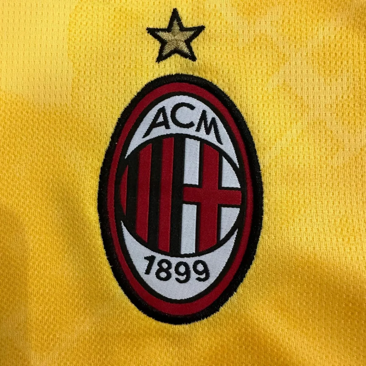 2025/2026 AC Milan Seconda Trasferta Giallo Maglia da calcio Qualità thai 1:1 - immagine 6