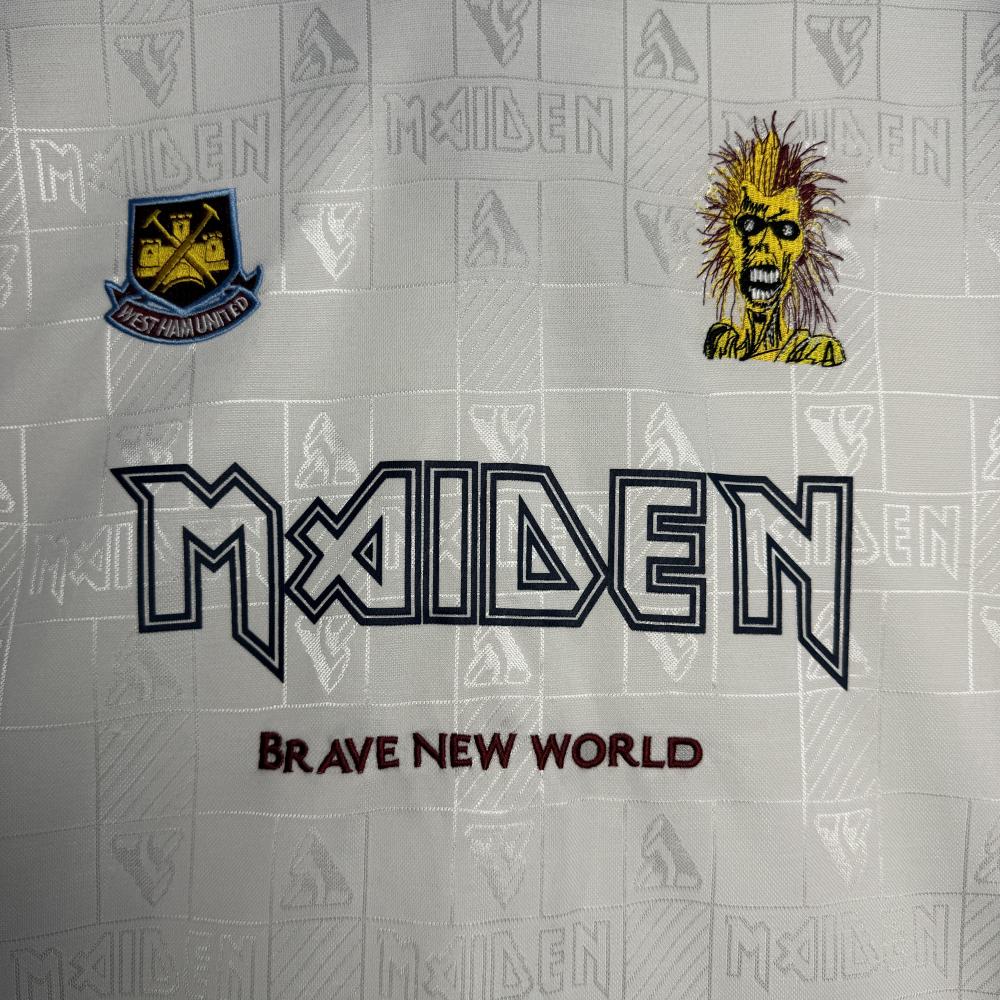 1999 Retro West Ham United Football Shirt Away 1:1 Thai Quality - Image 9