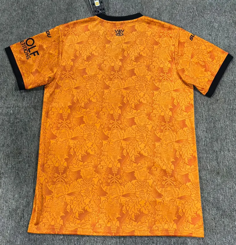 2026/2027 Wolverhampton Wanderers Casa Maglia da calcio Qualità thai 1:1 - immagine 2