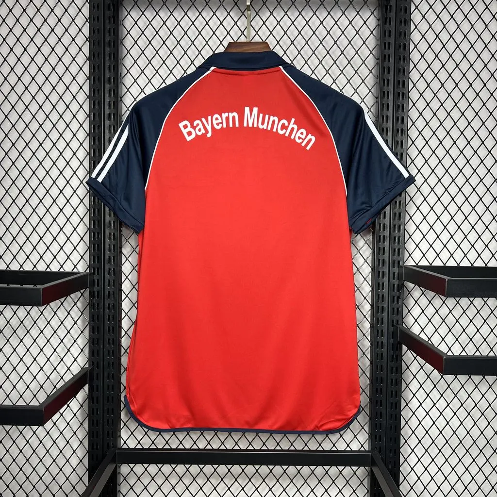 2000/2001 Retro Bayern Munich Heim Fußballtrikot 1:1 Thai-Qualität – Bild 2