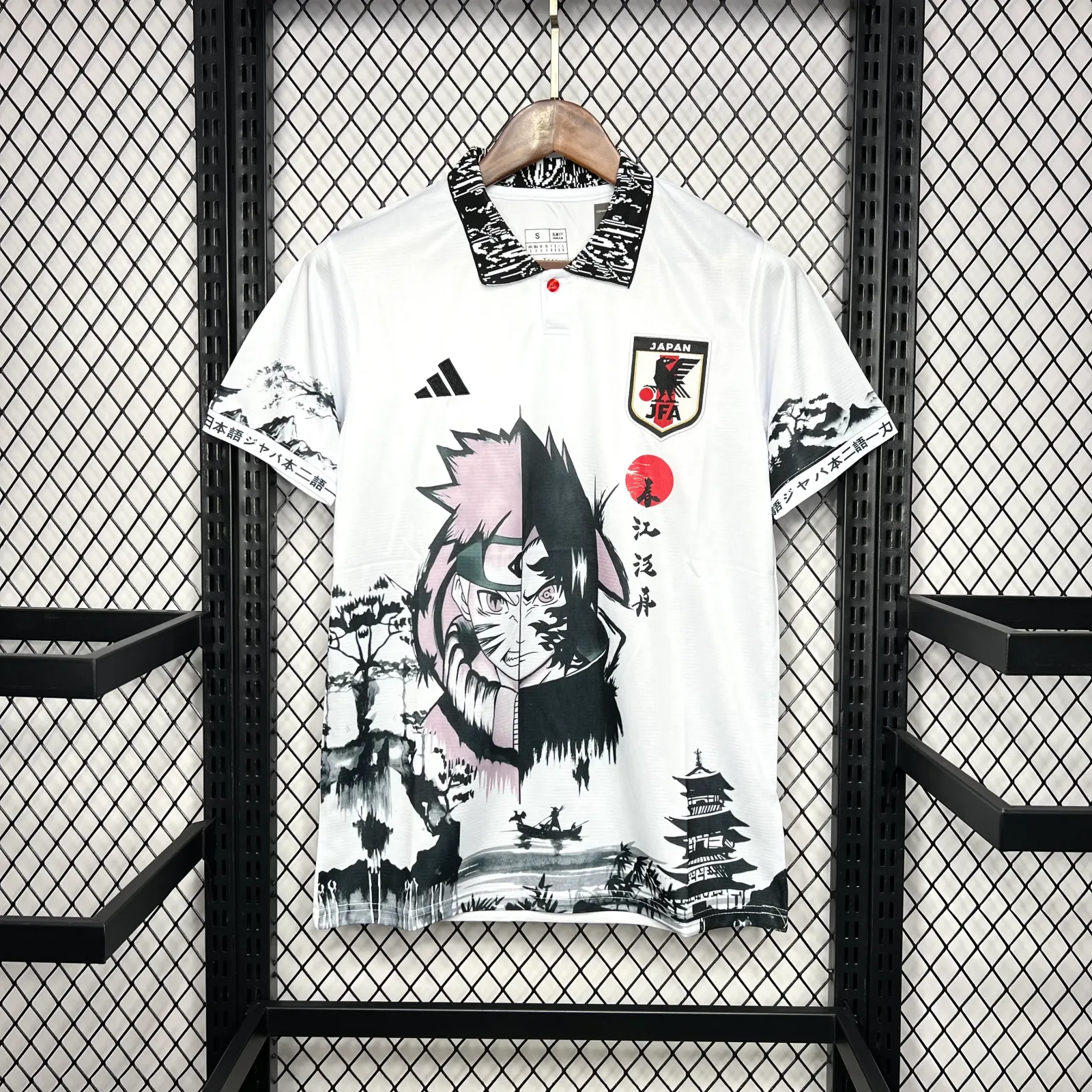 2024-2025 Giappone うずまきナルト Uchiha Sasuke Maglia Qualità thai 1:1
