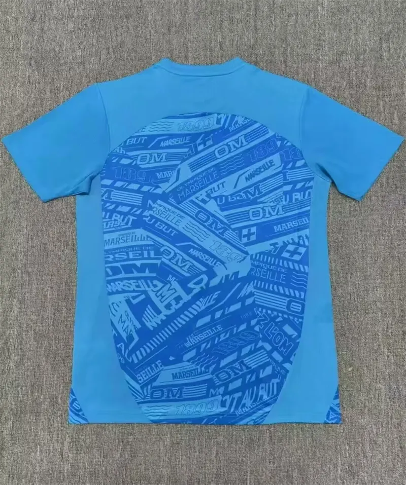 2025/2026 Olympique de Marseille Entraînement Vêtement Football Maillot de football Qualité thaï 1:1 – Image 2