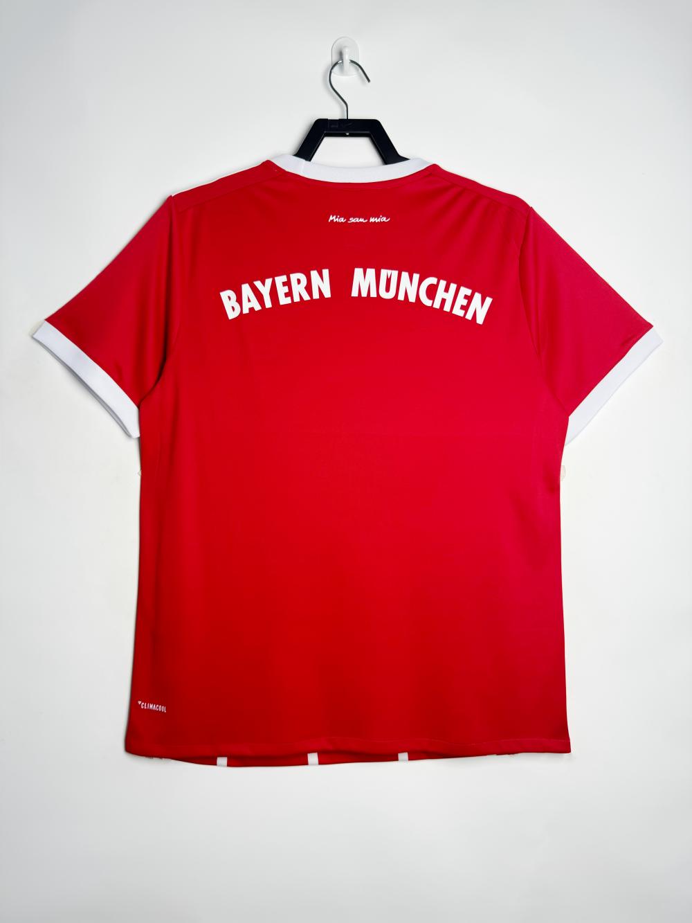 2017/2018 Retro Bayern Munich Home Football Jersey 1:1 Thai Quality - Image 2