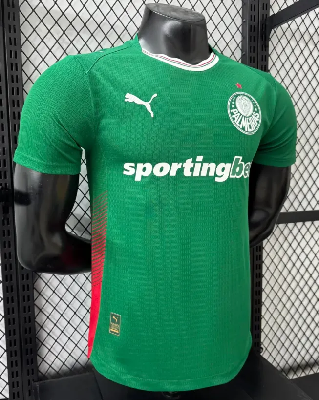 2026/2027 Versão jogador Palmeiras Casa Camisa de futebol Qualidade tailandesa 1:1 - Image 3