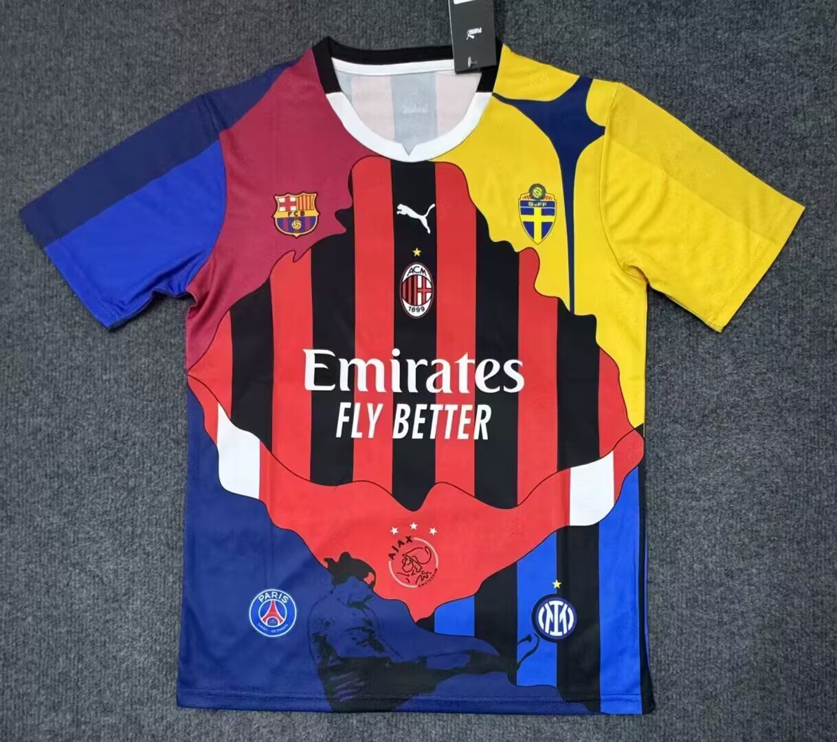 2025/2026 AC Milan Ibrahimović Памятное издание Футбольная футболка Тайское качество 1:1