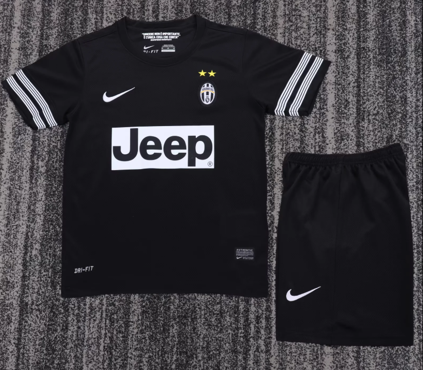 2012/2013 Retro Juventus Trasferta Maglia da calcio Qualità thai 1:1 Taglia bambino