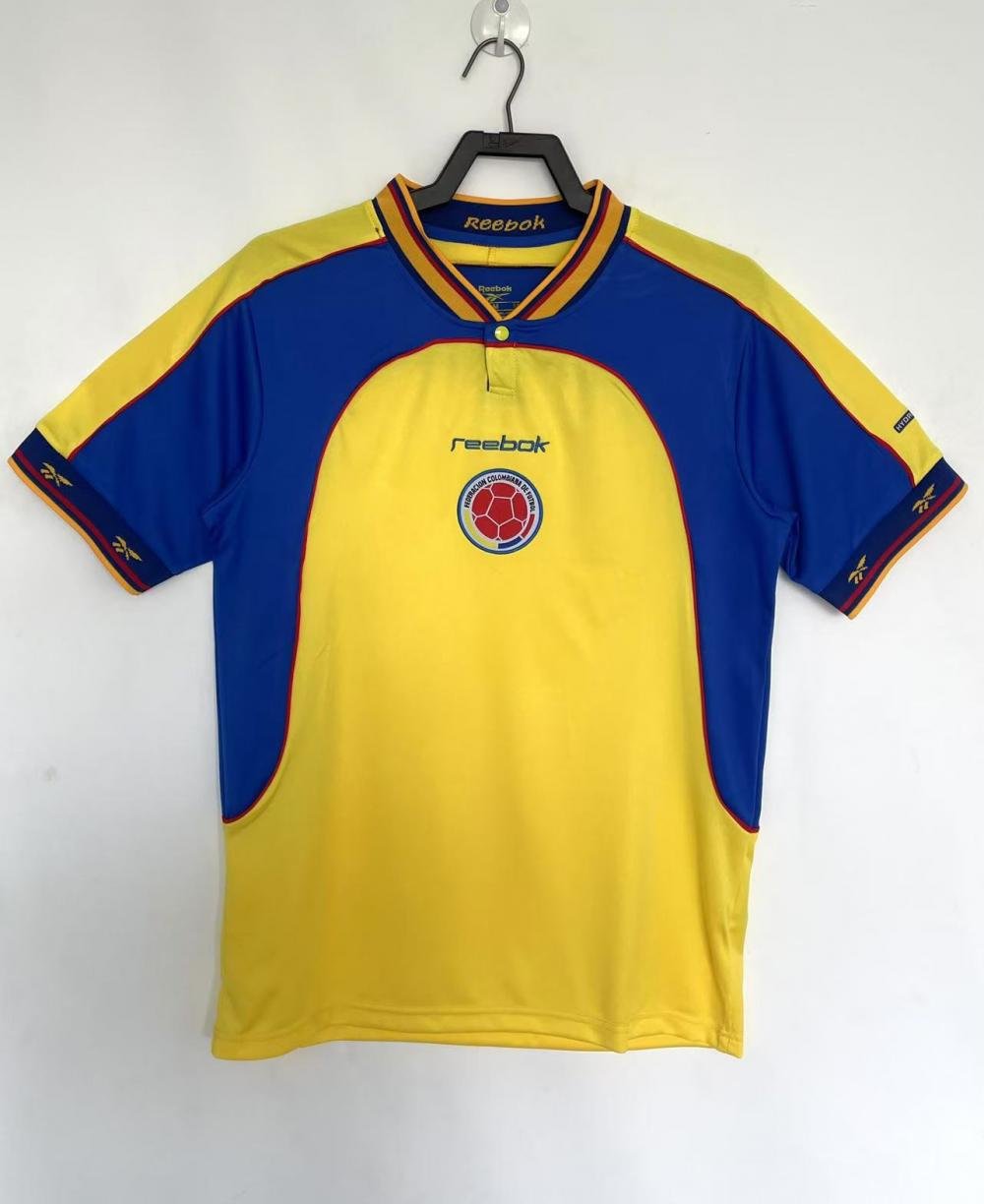 2001 Retro Colombia Local Camiseta de fútbol Calidad tailandesa 1:1
