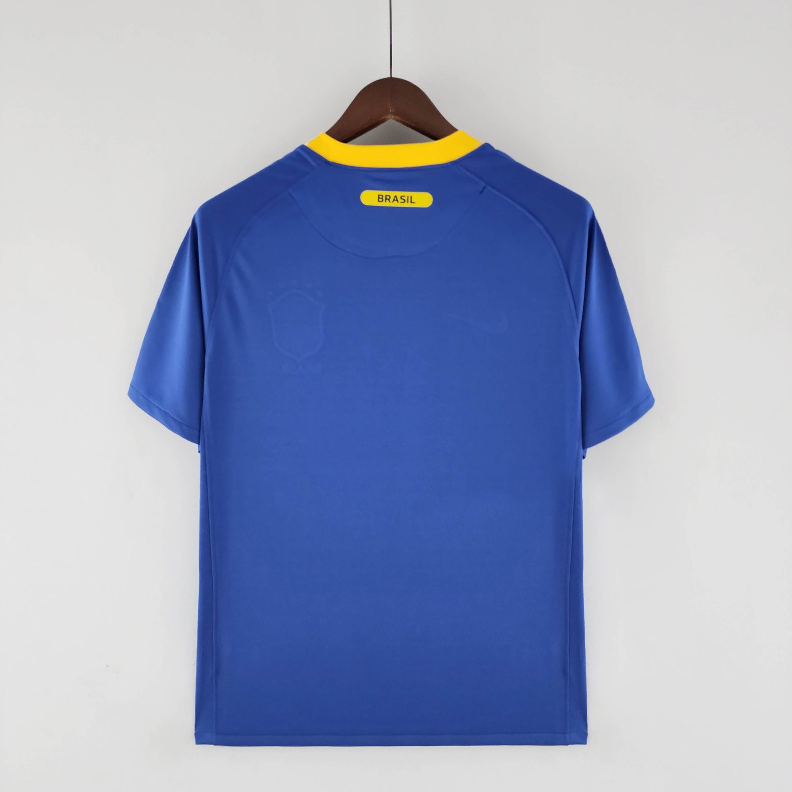 2010 Retro Brasilien Auswärts Fußballtrikot – Bild 3