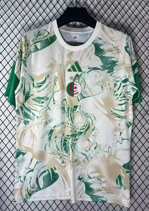 2026 Algerien Nationalmannschaft Vortragsshirt Heim Fußballtrikot 1:1 Thai-Qualität