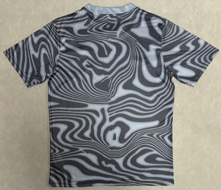 2026/2027 Brasil Agasalho de treino Cinza Camisa de futebol Qualidade tailandesa 1:1 - Image 2