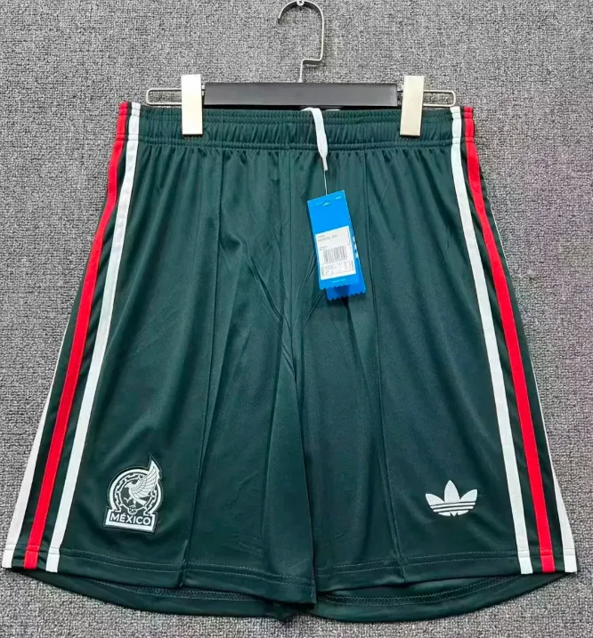 2026 México Visitante Fútbol Pantalón corto Calidad tailandesa 1:1