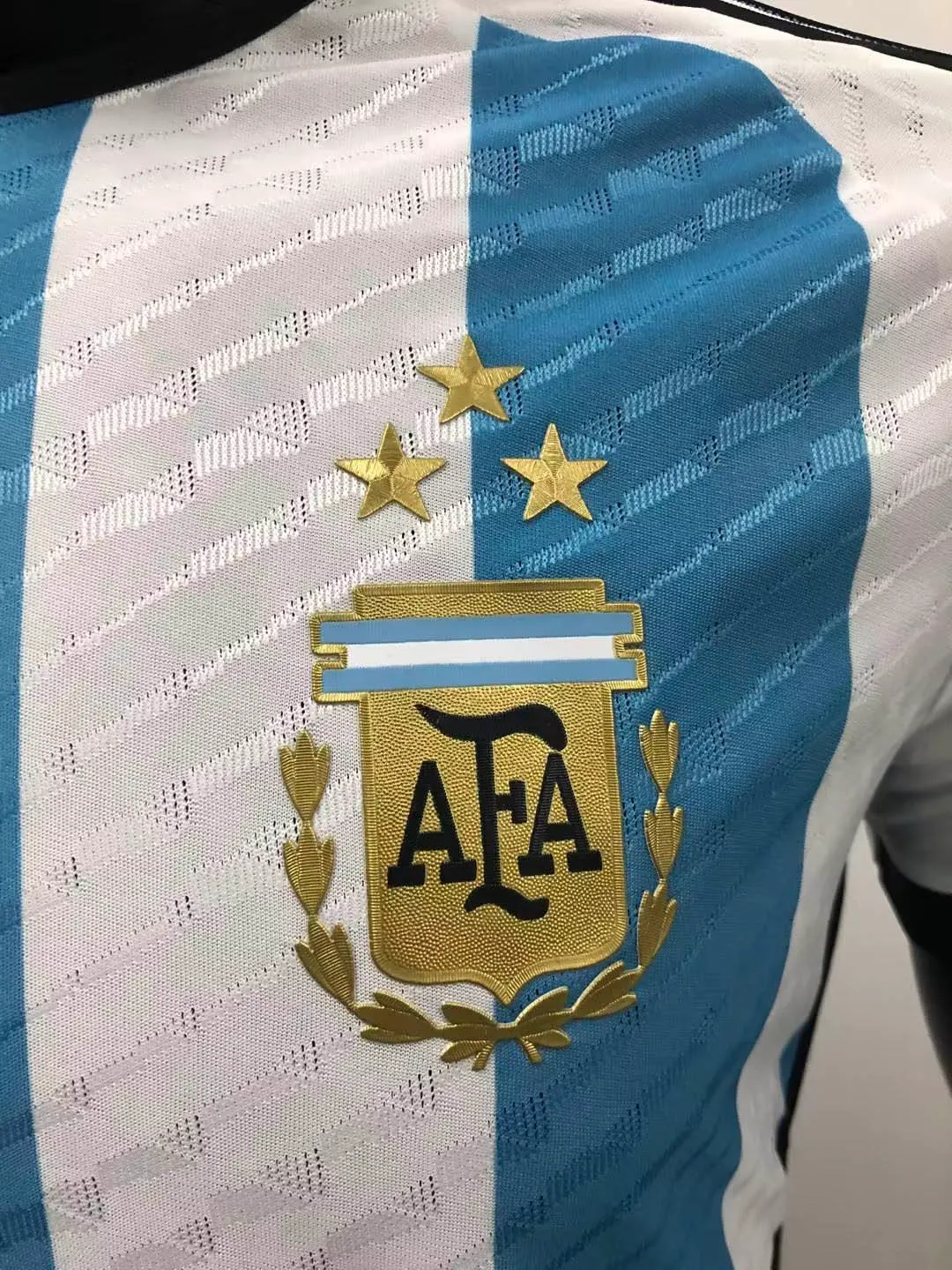 2022 FIFA Чемпионат мира Игровая версия Аргентина Сборная Домашняя Футболка — изображение 5